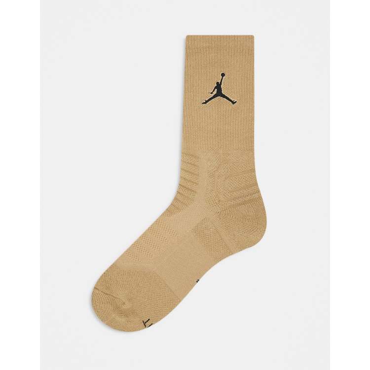 Gold jordan clearance socks