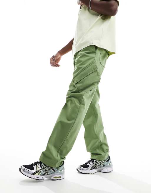 Khaki pants hot sale and jordans