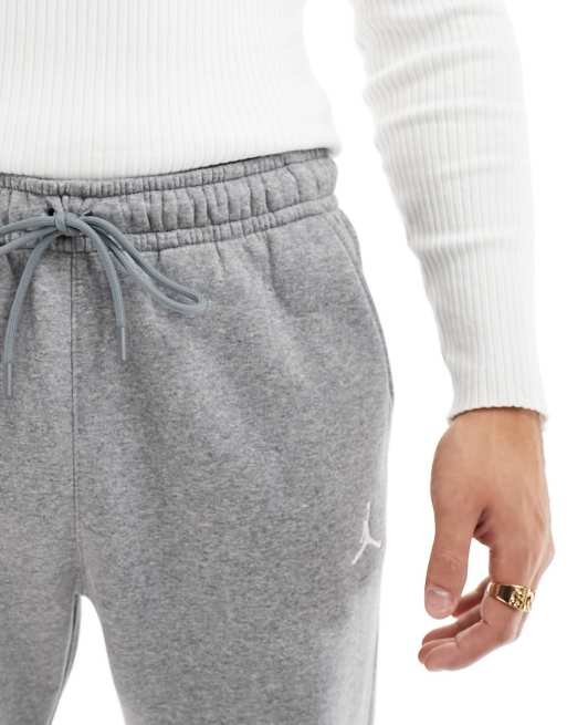 Jordan Flight Essentials fleece joggers in grey