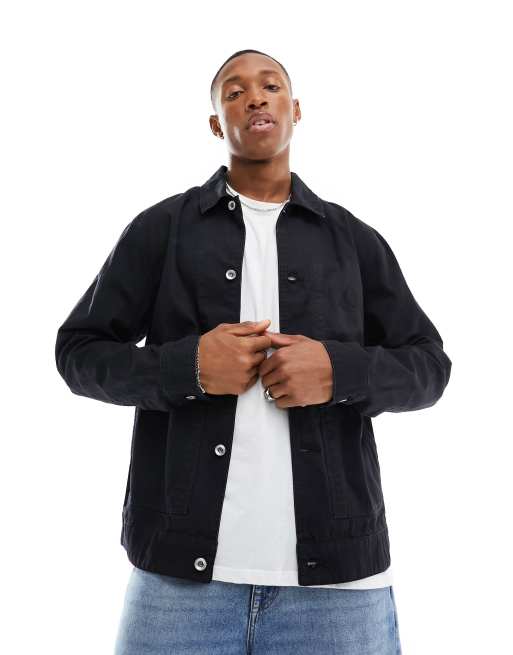 Jordan Flight Essentials logo jacket in black | ASOS