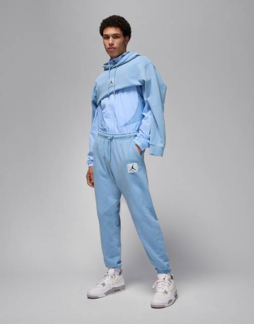 Jordan Flight Essentials logo joggers in blue