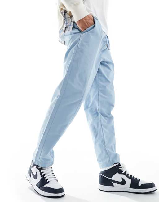 Jordan Flight Essentials woven trousers in blue ASOS