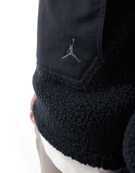 Jordan Felpa Sherpa Uomo Nike Jordan Flight Felpa Con Cappuccio In