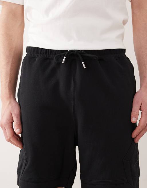 Jordan - Flight - Fleece short met diamantvorm in zwart , 4 van 5
