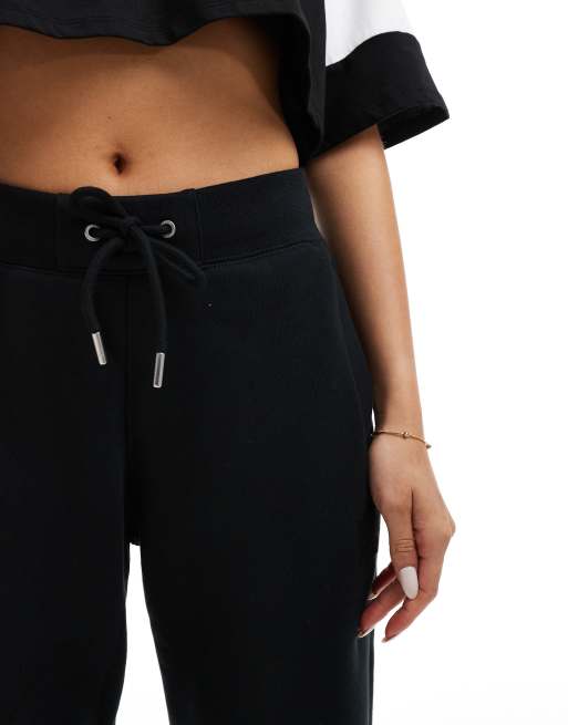 Jordan flight fleece sweatpants in black, 4 of 5