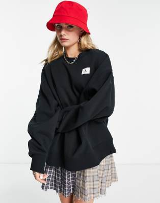 jordan flight classic fleece crew sweatshirt