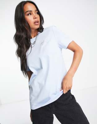 Jordan Jordan Flight graphic back print t-shirt in ice blue