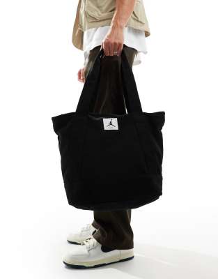 Jordan Flight Holdall Tote Bag in black