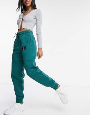 dark green joggers womens