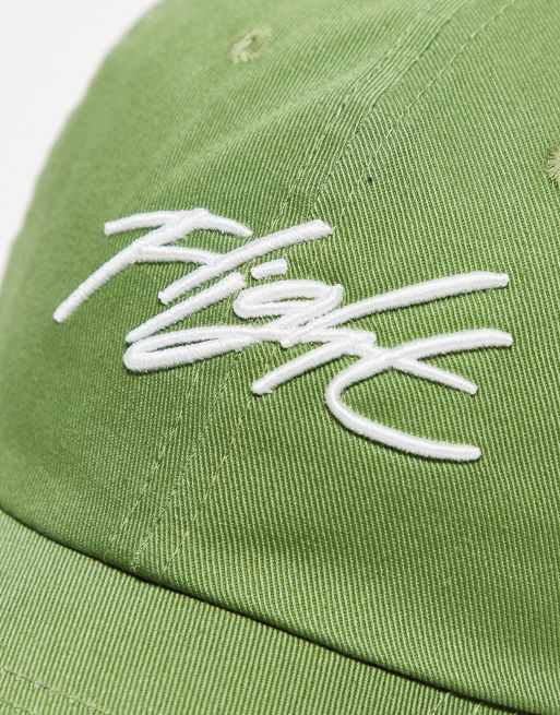 Jordan Flight logo cap in olive green, 4 of 4