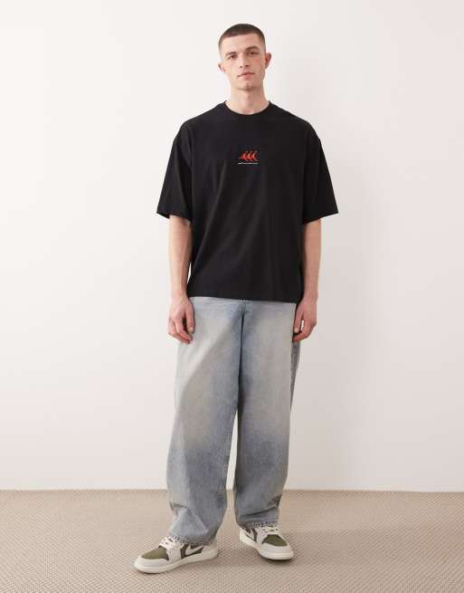 Jordan Flight oversized graphic t-shirt in black, 3 of 5