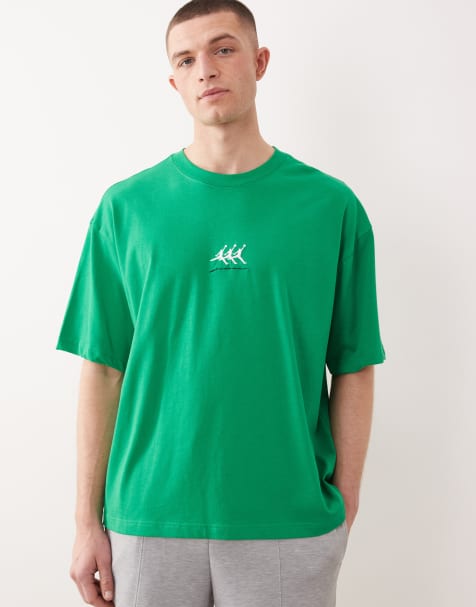 Jordan Flight oversized graphic t-shirt in green
