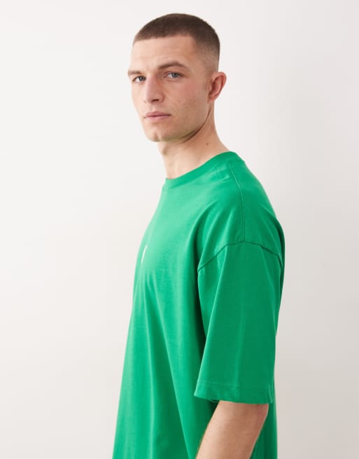 Jordan Flight oversized graphic t-shirt in green, 4 of 5