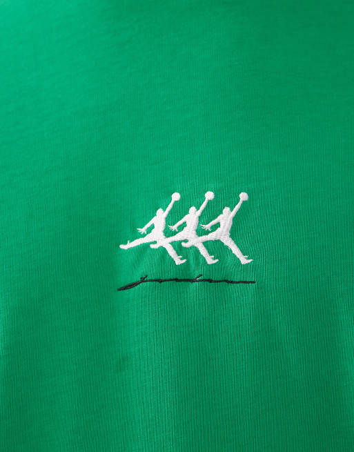 Jordan Flight oversized graphic t-shirt in green, 5 of 5
