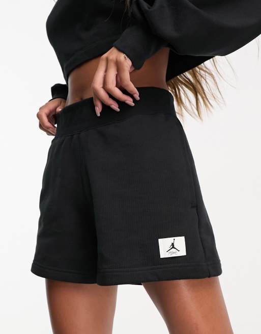 Jordan - Flight - Sorte shorts i fleece