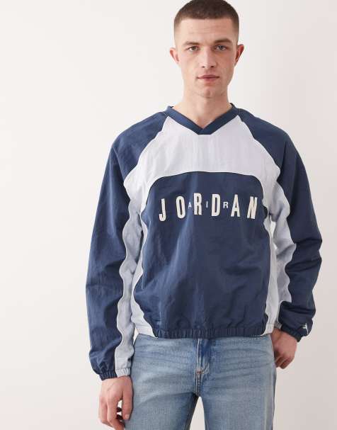 Jordan - Flight - Sweat - Bleu marine et bleu - view 1
