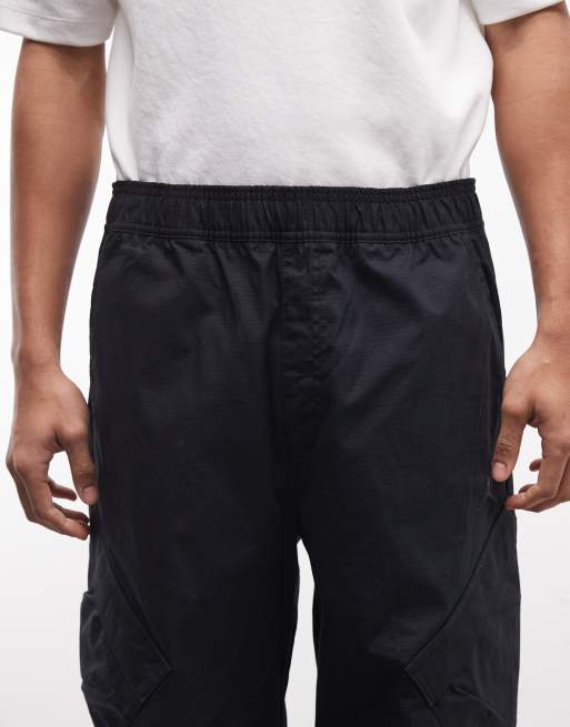 Jordan Flight utility trousers in black, 4 of 5