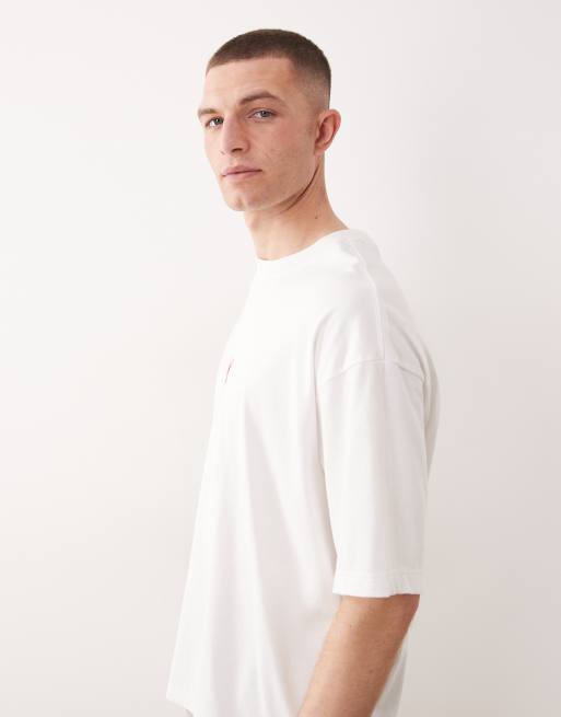 Jordan – Flight – Vit t-shirt i oversize med tryck, 3 av 5