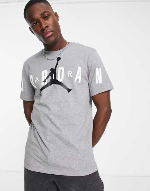 Jordan – Grå t-shirt med stor logga