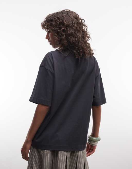 Jordan grafisk T-shirt i mørkegrå, 3 af 4