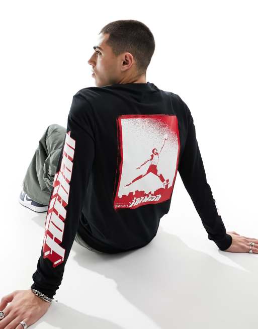 Jordan shirts deals long sleeve