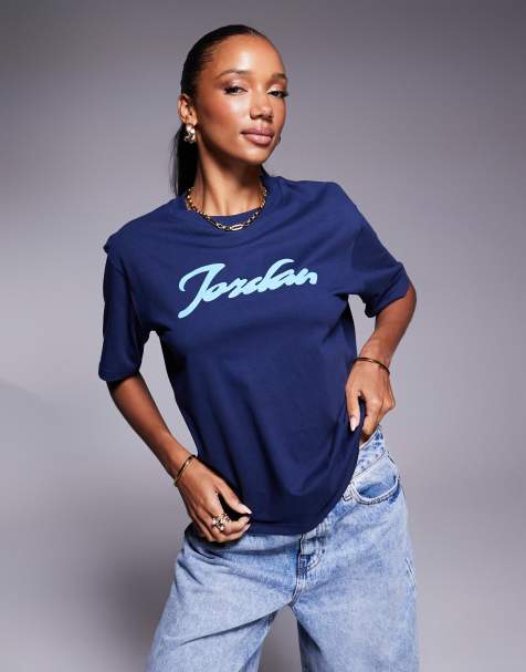Jordan graphic t-shirt in navy - view 1