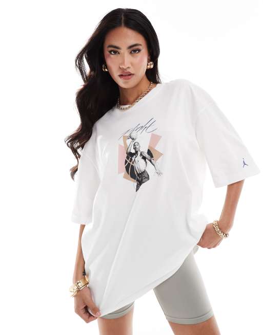 Jordan graphic t-shirt in white 