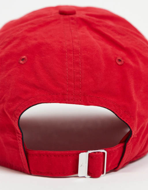 Jordan – H86 Jumpman – Czapka z daszkiem w spranym czerwonym kolorze , 4 z 4