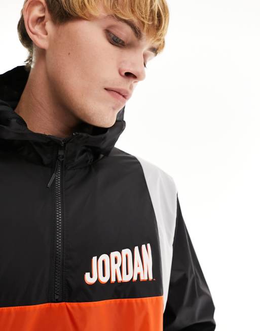 Jordan half zip discount jacket