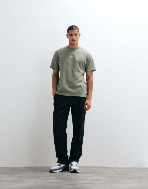 Jordan heavyweight straight leg logo joggers in black, 5 of 5