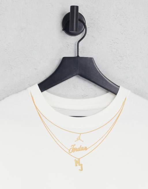 Off white gold on sale chain