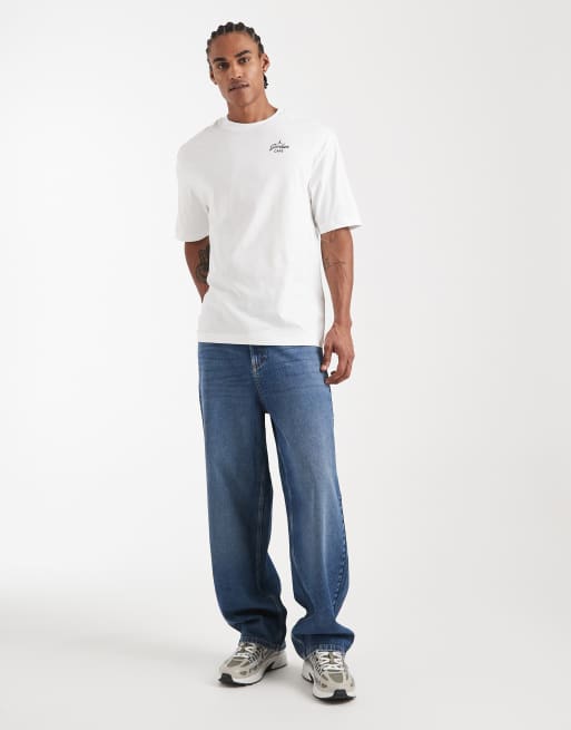 Jordan - Hvid T-shirt med grafisk print på ryggen, 2 af 5