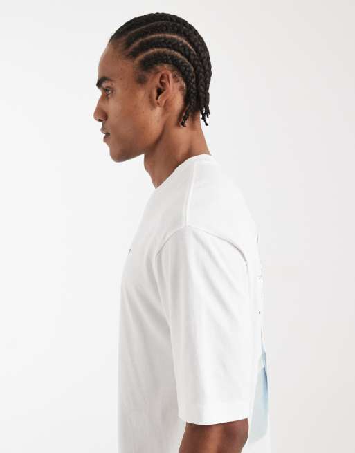 Jordan - Hvid T-shirt med grafisk print på ryggen, 4 af 5