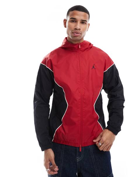 Jordan jacket in black and red - view 1