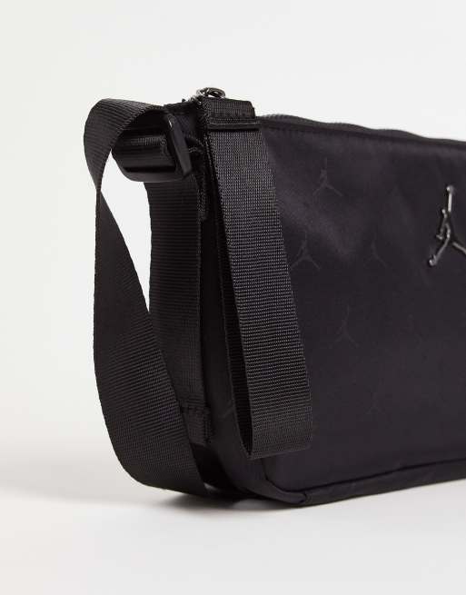 Jordan Monogram Crossbody Bag-Black/Gold