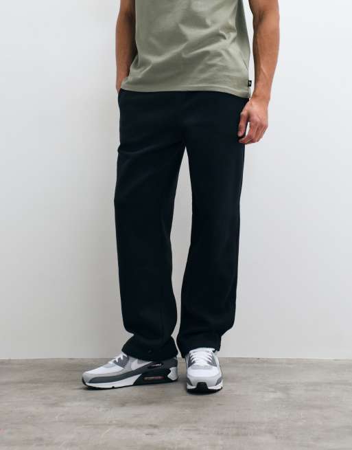 Jordan joggers dritti pesanti con logo neri, 2 di 5