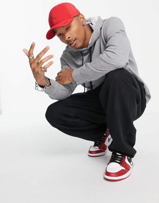 Jordan Jumpman Air - Fleece hoodie in grijs , 4 van 4