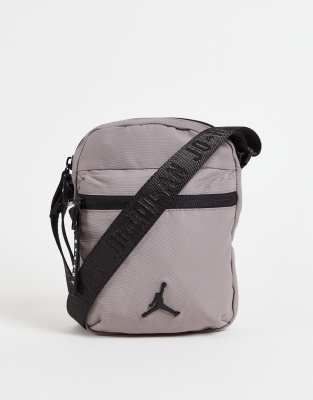 grey jordan bag