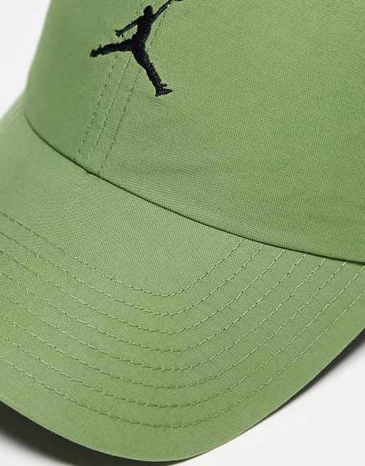 Jordan Jumpman Casquette a logo Vert olive