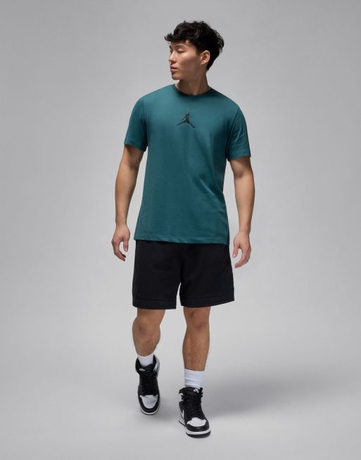 Jordan Jumpman Dri-FIT centre logo t-shirt in dark green, 4 of 4