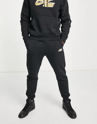 Jordan Jumpman fleece pants in black with cheetah logo - ASOS Price Checker