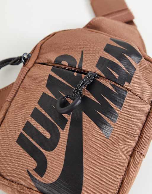 Jordan Jumpman hip pack in brown