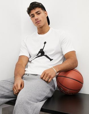 Jordan Jumpman large logo t-shirt in white