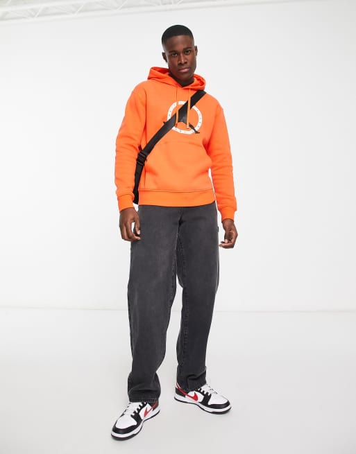 Orange hot sale jordan sweatshirt