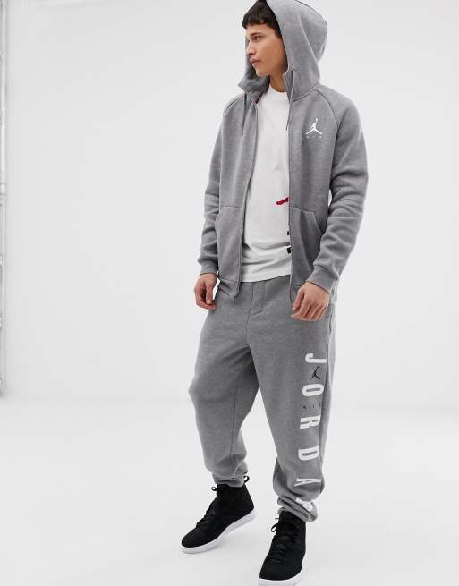 Jordan jumpman tracksuit store grey