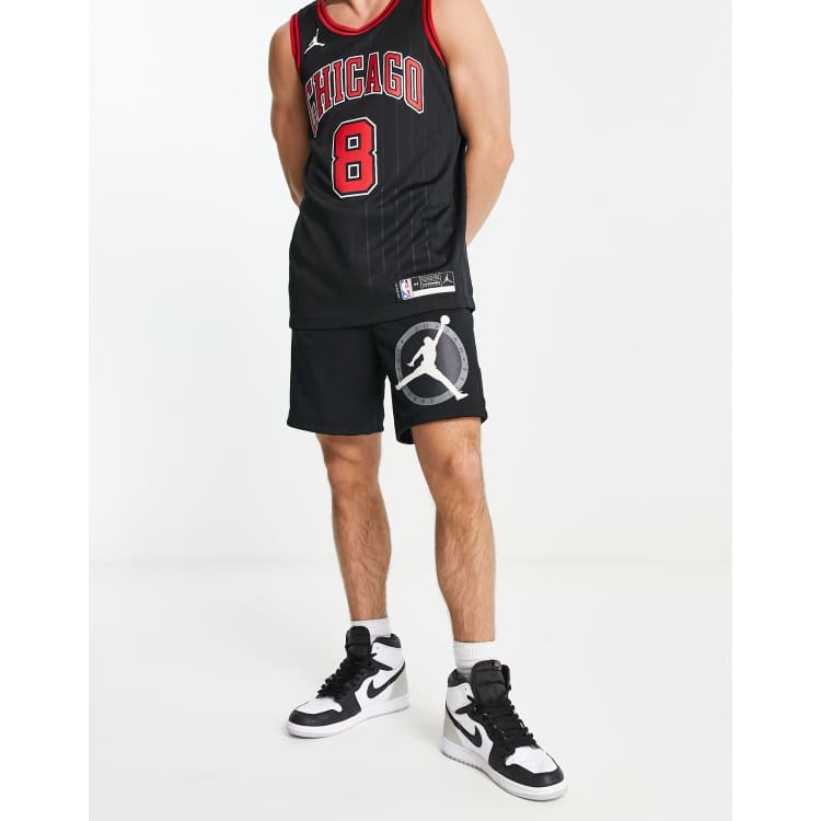 Jordan jumpman sales logo shorts