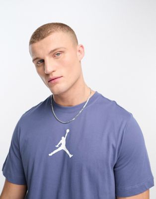 Jordan Jumpman logo t-shirt in blue