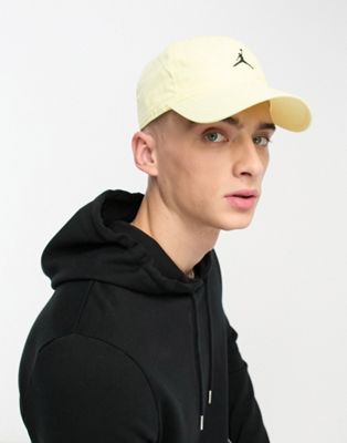 Jordan Jumpman logo washed cap in yellow - ASOS Price Checker