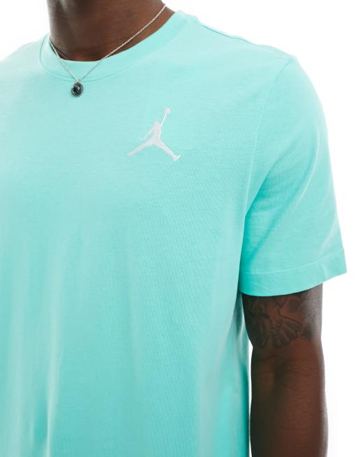 Jordan Jumpman mini logo t shirt in mint ASOS