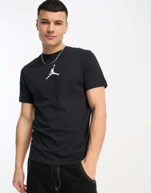 Black and white shop jordan t shirt